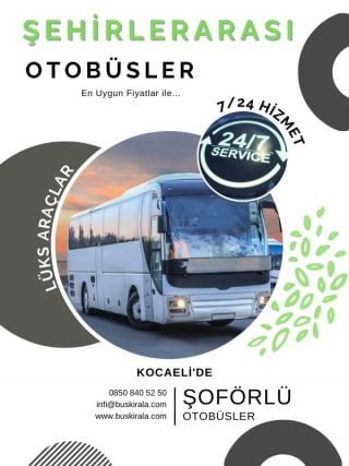 kocaeli otobüs kiralama şirketleri