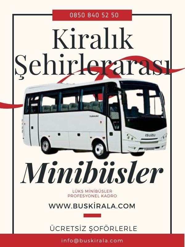 minibüs kiralama firmaları tekirdağ