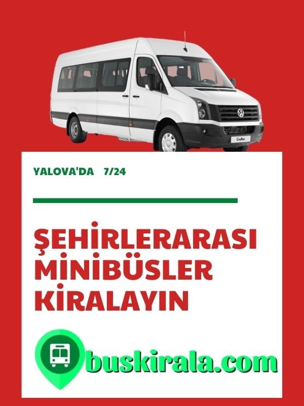 şehirlerarası minibüs yalova