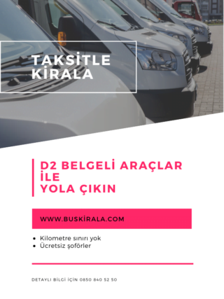 kiralık minibüs uşak