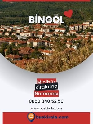 bingöl şehir içi minibüs kiralama