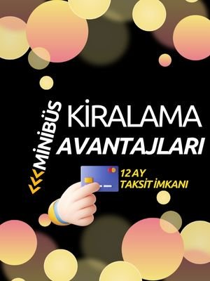 kilis şoförsüz minibüs kiralama